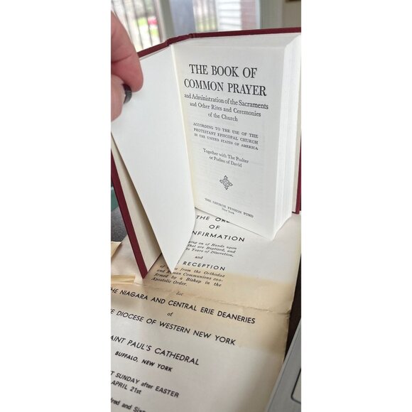 Vtg Book Of Common Prayer According To The Use of Protestant Episcopal Church - Picture 4 of 7
